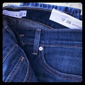 Loft ‘boyfriend’ jeans 2P (more like a 4)